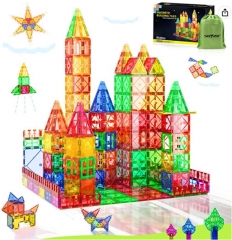 Magnet Toys for 3 Year Old Boys and Girls Magnetic Blocks Building Tiles STEM Learning Toys Montessori Toys for Toddlers Kids2