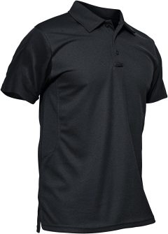 Men's Golf Shirt Polo Quick Dry Shirt  Sleeve Tactical Shirts Pique Jersey  Performance Long and Short