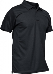 Men's Golf Shirt Polo Quick Dry Shirt  Sleeve Tactical Shirts Pique Jersey  Performance Long and Short