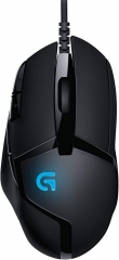 Logitech G402 Hyperion Fury Wired Gaming Mouse, 4,000 DPI, Lightweight, 8 Programmable Buttons, Compatible with PC / Mac - Black
