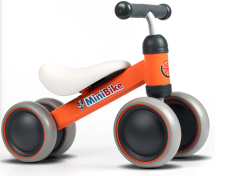 YGJT Baby Balance Bikes Rides Toys for 1 Year Old Boys Girls, Anti-Drop Indoor Baby Walker 12-24 Month Baby's First Bike Birthday Gift