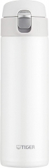 Tiger Hot Water Bottle Mug Bottle 480ml One Touch Lightweight MMJ-A482WJ White