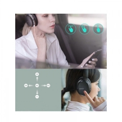 ETUDE W860NB Wireless Active Noise Cancelling Headphones with Microphone Hybrid ANC Bluetooth Earphones with Touch Control for TV Computer Cellphones