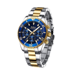 Casio Mens Watches Chronograph Stainless Steel Waterproof Date Analog Quartz Watch Business Wrist Watches for Men