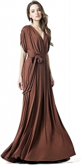 Charm Your Prince Women's Chicken Tail* will bat sleeve long sleeves long evening dress