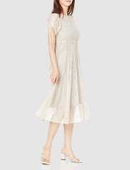 Snidel midi lace dress for women SWFO212031
