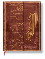Paperblanks Decorative Manuscript Dickens Our Mutual Friend Ultra Notebook with Lining Page