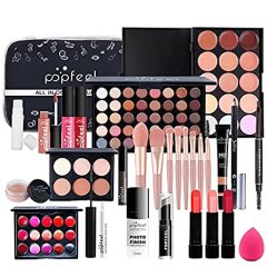 Saibinu All in One Makeup Kit Makeup Kit for Women Full Kit Multipurpose Makeup Kit-Makeup Brush Set,Eyeshadow Palette,Lip Gloss Set, Makeup Bag,Eyebrow Pencil,Mascara and Face Ma