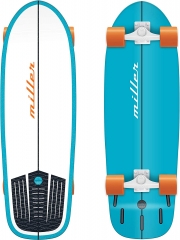 Miller Skateboard Stoked Multi Color