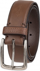 Columbia Men's Trinity Logo Casual Belt with Single Fork Buckle Fits Jeans Khaki Pants