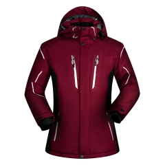 Waterproof eiderdown ski jacket