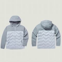 Waterproof breathable down jacket thickened cold-proof outdoor waterproof light coat