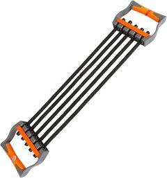 Ueasy Adjustable Chest Expander 5 Ropes Resistance Exercise System Bands Trainer for Home Gym Muscle Training Exerciser