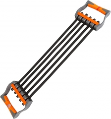 Ueasy Adjustable Chest Expander 5 Ropes Resistance Exercise System Bands Trainer for Home Gym Muscle Training Exerciser