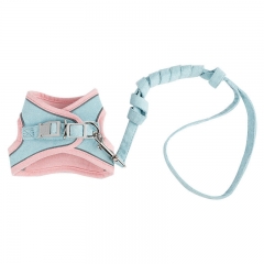 YiYangQianXIWOCat traction rope, dog reflective vest, anti release for outdoor pets, cat chest straps wholesale, pet chest straps