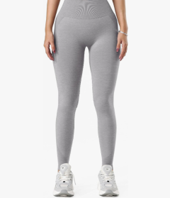AD High Luxury Double 6 Nylon Lycra Peach Hip Fitness Pants Women's Strict Choice High Waist Tight