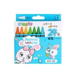 Children's Crayon Blue Fruit Rabbit 8 Colors 12 Colors 24 Colors Crayon Painting Graffiti Oil Painting Stick Kindergarten Stationery Award Quality Good Colors Many are Crayons Spec
