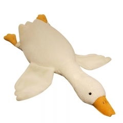 Big White Goose Pillow Sleeping Plush Toy Big Goose Doll Large White Goose Doll Gift Wholesale Internet Celebrity Big White Goos