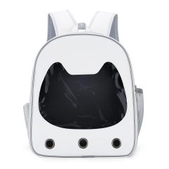 Pet Supplies Cat Bag Double Shoulder Space Bag New Light Transparent Pet Bag Large Space Comfortable and Breathable Cat Backpack