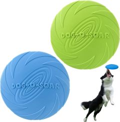 Selected outdoor entertainmuot;ent for dogs! Durable and anti drop frisbee with multiple colors to choose from, stimulating dogs' desire to play!