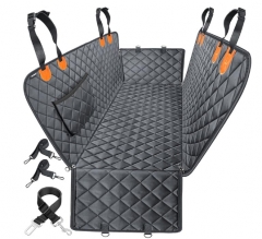 Heino Dog Car Seat Cover for Pets 100% Waterproof Seat Cover Hammock 600D Heavy Duty Scratch Proof Nonslip Durable Soft Back Seat Covers for Cars Trucks and SUVs