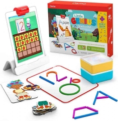 Osmo Little Genius Starter Kit for iPad Early Math Adventure 6 Educational Learning Games Ages 3-5 Counting Shapes Phonics Creativity Base Included Amazon Exclusive