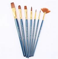 OIL PAINTS Brush set, 12 artist brushes, suitable for acrylic oil, watercolor, watercolor, and watercolor artist professional painting set, with synthetic nylon pen tip, blue