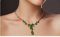 Jade necklace