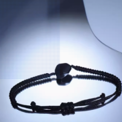Beautiful obsidian bracelet