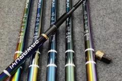Moonshine Rod Co. Fly Fishing Rod Two Rod Tips Included, Carrying Case - The Vesper Series