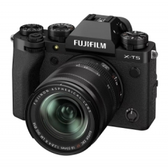 Fujifilm Fujifilm Mirrorless Digital Camera System X-T5 XF18-55mm Package-Black 4320p Black Includes camera body and lens