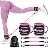 Ankle resistance band with cuffs, ankle resistance band for exercise, ankle resistance band for legs, hip lifting exercise equipment, used for kicking buttocks fitness training, hi