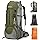 70L hiking backpack with rain cover, lightweight travel backpack, waterproof camping backpack, military green, travel backpack