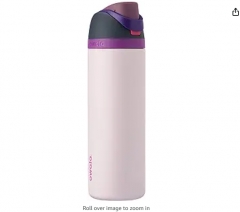 Owala FreeSip Insulated Stainless Steel Water Bottle with Straw for Sports and BPA-Free, 24oz, Dreamy Field
