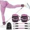 Ankle resistance band with cuffs, ankle resistance band for exercise, ankle resistance band for legs, hip lifting exercise equipment, used for kicking buttocks fitness training, hi