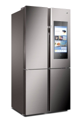 A refrigerator is a kind of refrigeration equipment that keeps a constant low temperature, and it is also a civilian product that keeps food or other items in a constant low temper