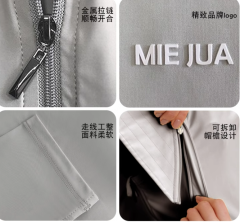 MIEJUA Sunscreen Clothing for Women with Original Yarn, Full Shoulder brim, Falling Shoulder Style, Summer Thin Ice Silk Loose Coat