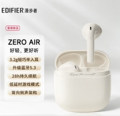 EDIFIER Zero Air True Wireless Bluetooth Earbuds, Half-in-ear Wireless Earphones, Bluetooth 5.3, Compatible with Apple, Huawei, Xiaomi