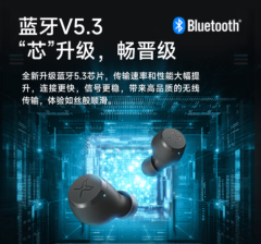 EDIFIER X3 Air True Wireless Stereo Bluetooth Earbuds - Wireless Sports and Gaming Headphones with Call Noise Reduction, Bluetooth 5.3, Compatible with Apple, Huawei, and Xiaomi Ph