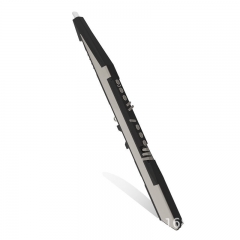 Design and production of Bluetooth electronic saxophone MIDI electronic flute playing instrument with electric blowpipe mould