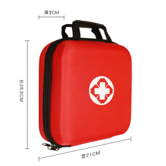 Eva family outdoor car medical first aid kit full set of standard portable family car epidemic prevention empty package manufacturers.