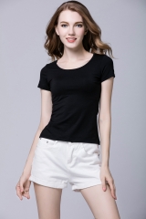 Master Wedding Dress 2024 short-sleeved Korean version of Niang Slim Lacey is a simple and neat V-neck covered arm wedding yarn.