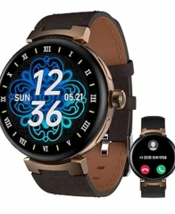 AGPTEK Smartwatch, Waterproof Smart Watch for Android and iOS Fitness Tracker with IPS Touch Color Screen Heart Rate Monitor Pedometer Sleep Monitor Remote Camera Music Control, Bl