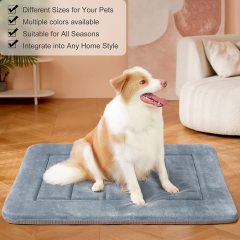 Dog Beds for Dog Crate Pad Mat Kennel Bed Pet Mattress Cat Dog Mats Washable Non Slip Cushion for Pets Sleeping