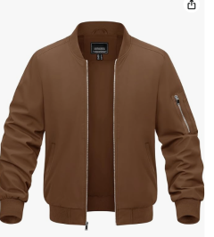 MAGNIVIT Men's Lightweight Bomber Jacket