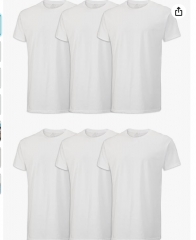 Fruit of the Loom Men's Eversoft Cotton Stay Tucked Crew T-Shirt