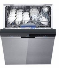 Siemens Black Magic Mirror Series 14 sets of versatile cabin automatic dishwasher embedded upgraded 636pro variable frequency first level water efficiency intelligent drying and st