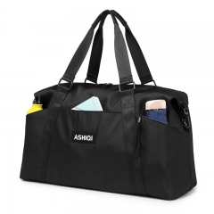Large capacity portable short distance travel bag, fashionable, lightweight, waterproof luggage bag, men's business trip travel storage registration bag