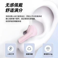 New high-end digital display Bluetooth earphones, in-ear type, with active noise reduction and super long battery life