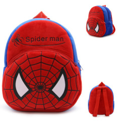 Superman schoolbag for Toddler Kids Children Boy Girl Plush Cartoon Backpack Rucksack School Bags Batman Bag Toys